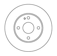 NF PARTS Jarrulevy 203223NF